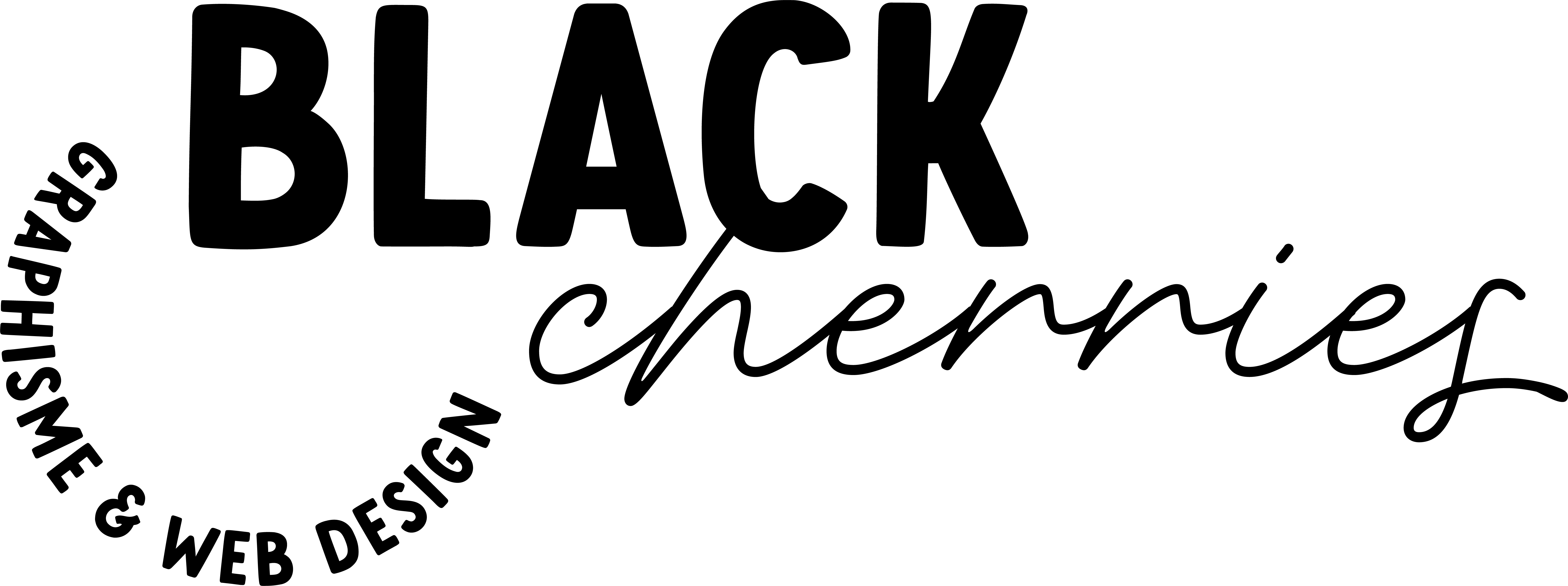 Black Cherries - Logo